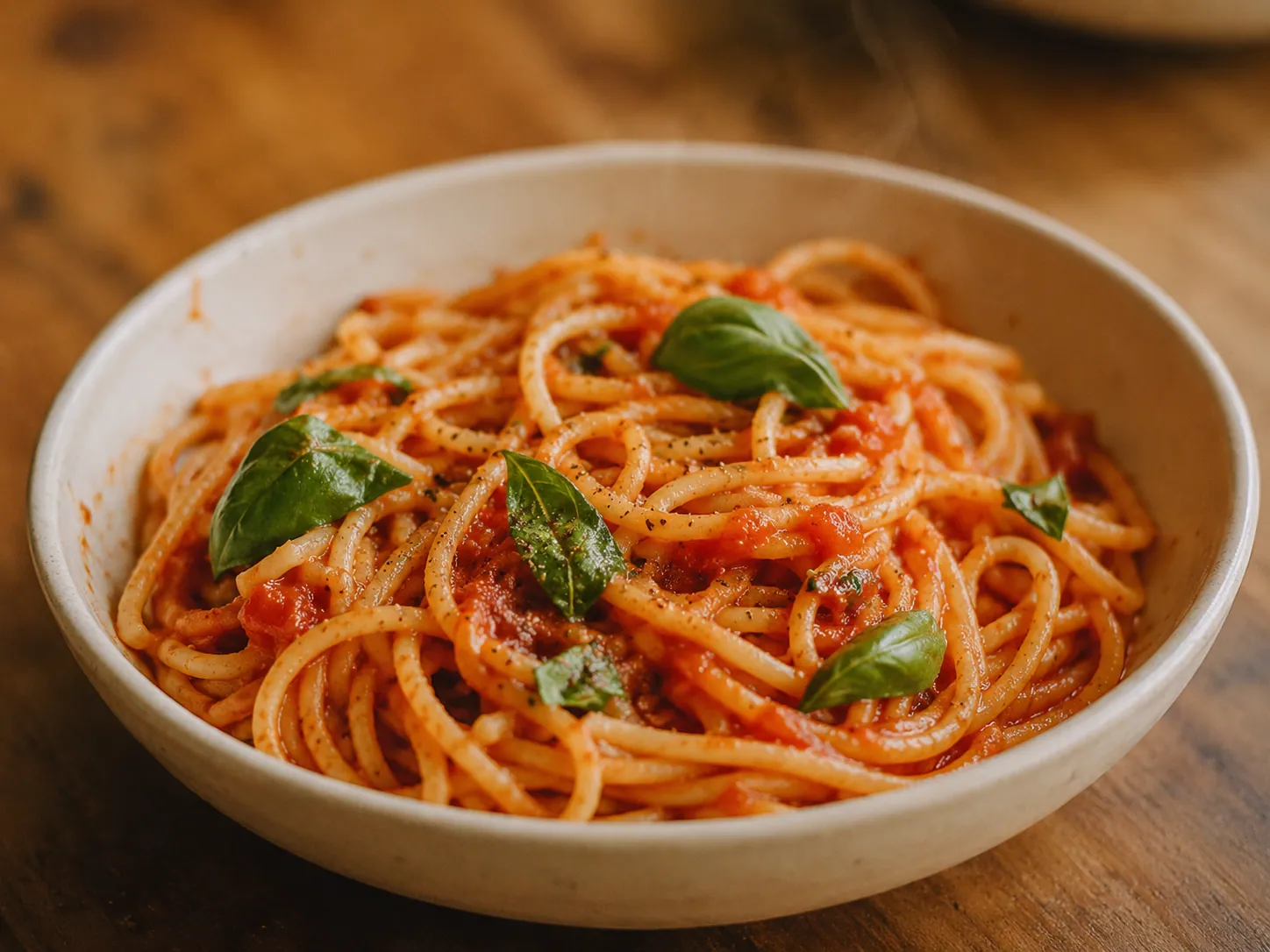 Tinned tomato pasta